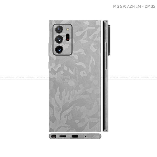Dán Skin Galaxy Note 20 Series Vân Camo Xám | CM02