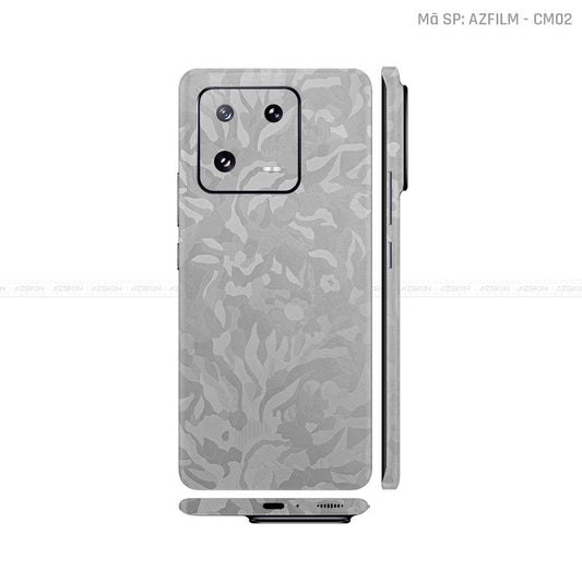 Dán Skin Xiaomi 14 Series Màu Camo Xám Vinyl | CM02