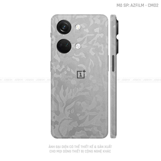 Dán Skin Oneplus Nord Series Vân Camo Xám | CM02