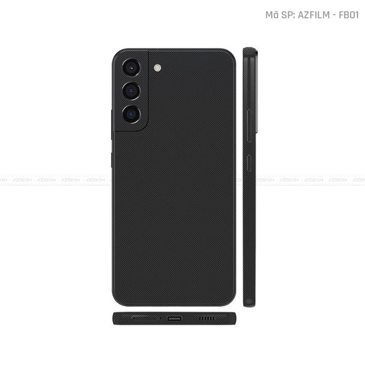 Dán Skin Galaxy S22 Series Vân Fabic Black | FB01