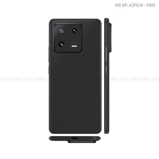 Dán Skin Xiaomi 14 Series Màu Fabric Đen Vinyl | FB01