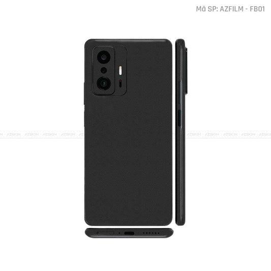 Dán Skin Xiaomi 11 Series Màu Đen Fabric | FB01