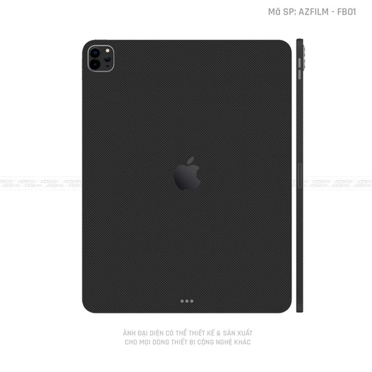 Dán Skin IPad Air Series Vân Fabic Black | FB01