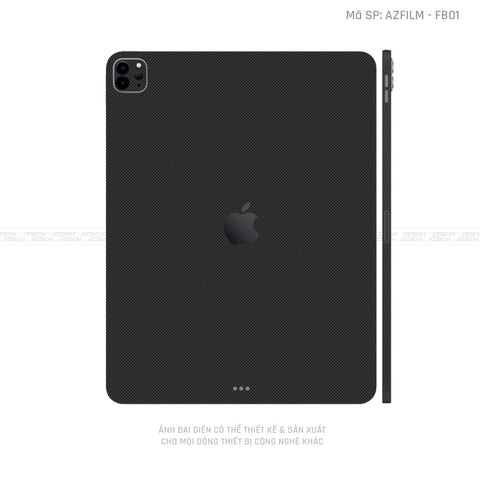 Dán Skin IPad Air Series Vân Fabic Black | FB01