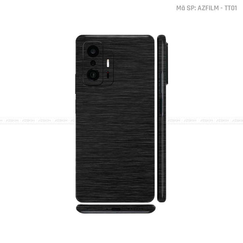 Dán Skin Xiaomi 11 Series Màu Đen Xước | TT01