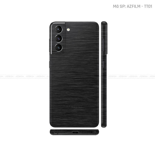 Dán Skin Galaxy S21 Series Vân Titan Đen | TT01