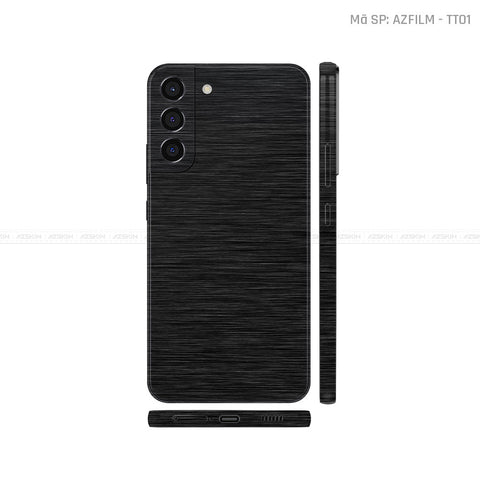 Dán Skin Galaxy S22 Series Vân Titan Xước Đen | TT01