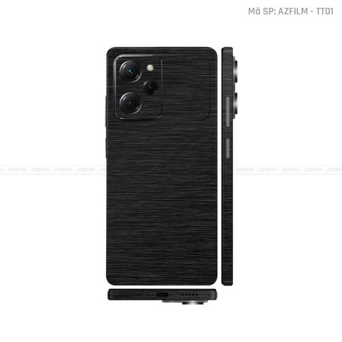 Dán Skin POCO Series Màu Đen Xước | TT01