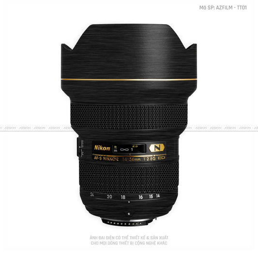 Dán Skin Ống Kính Nikon Vân Titan Xước | AZFILM-TT01