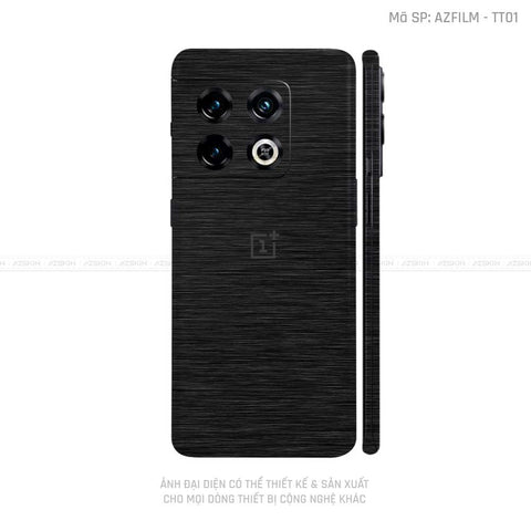 Dán Skin Oneplus 10 Series Vân Xước Titan Đen | TT01