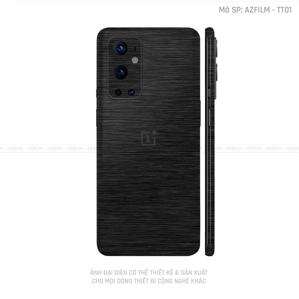 Dán Skin Oneplus 8/9 Series Vân Titan Xước Đen | TT01