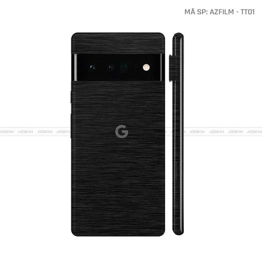 Dán Skin Google Pixel 6 Series Vân Titan Xước Đen | TT01