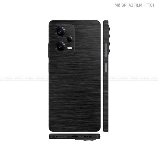 Dán Skin Xiaomi Redmi Note 12 Series Đổi Màu Đen Xước | TT01