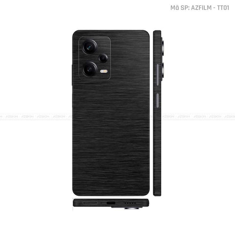 Dán Skin Xiaomi Redmi Note 12 Series Đổi Màu Đen Xước | TT01