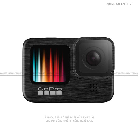 Dán Skin Máy Quay Gopro Vân Xước Titan