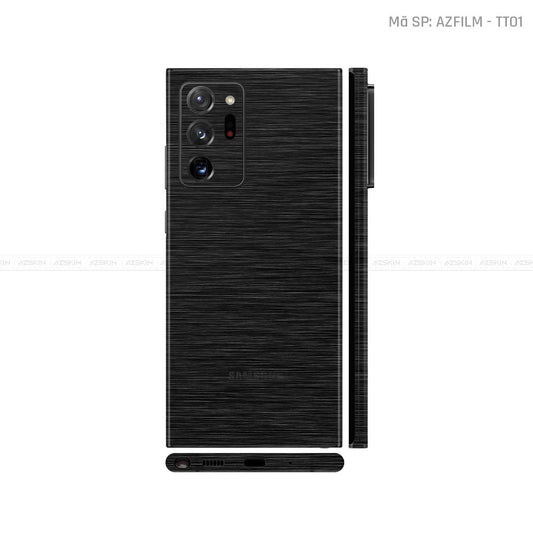 Dán Skin Galaxy Note 20 Series Vân Titan Xước Đen | TT01