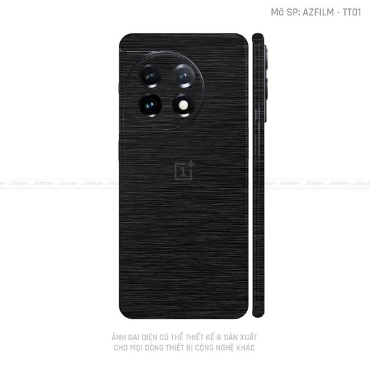 Dán Skin Oneplus 11 Series Vân Titan Xước Đen | TT01