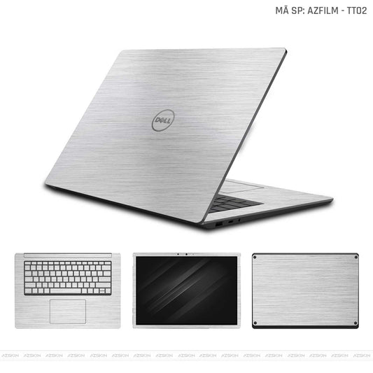 Skin Laptop Dell Vân Titan Xước Bạc | AZFILM - TT02