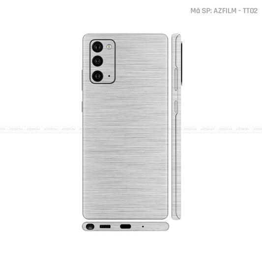 Dán Skin Galaxy Note 20 Series Vân Titan Xước Bạc | TT02