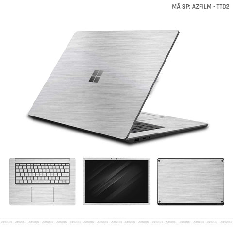 Dán Skin Laptop Surface Vân Titan Xước Bạc | TT02