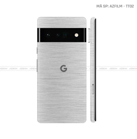 Dán Skin Google Pixel 6 Series Vân Titan Xước Bạc | TT02