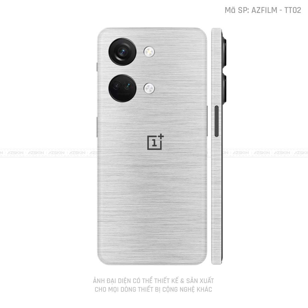 Dán Skin Oneplus Nord Series Vân Titan Xước Bạc | TT02