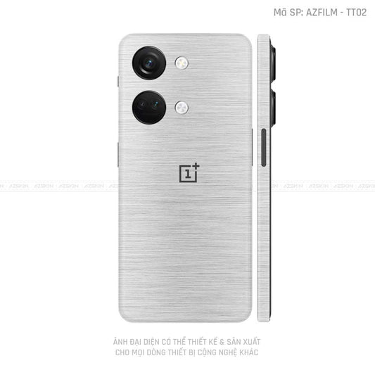 Dán Skin Oneplus Nord Series Vân Titan Xước Bạc | TT02