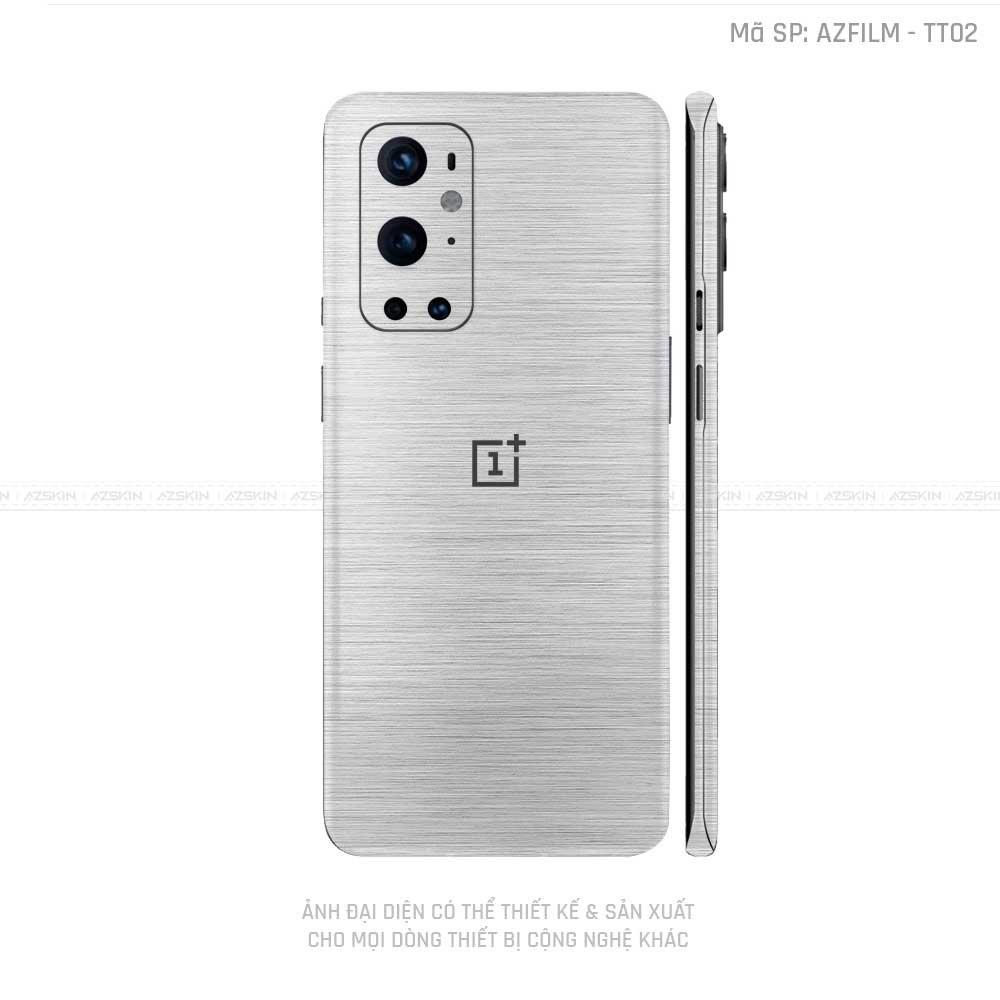 Dán Skin Oneplus 8/9 Series Vân Titan Xước Bạc | TT02