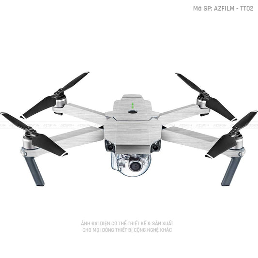 Dán Skin Flycam  Màu Bạc Xước | TT02