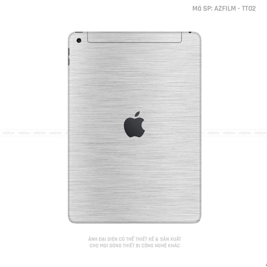 Dán Skin IPad Gen Series Vân Titan Xước Bạc | TT02