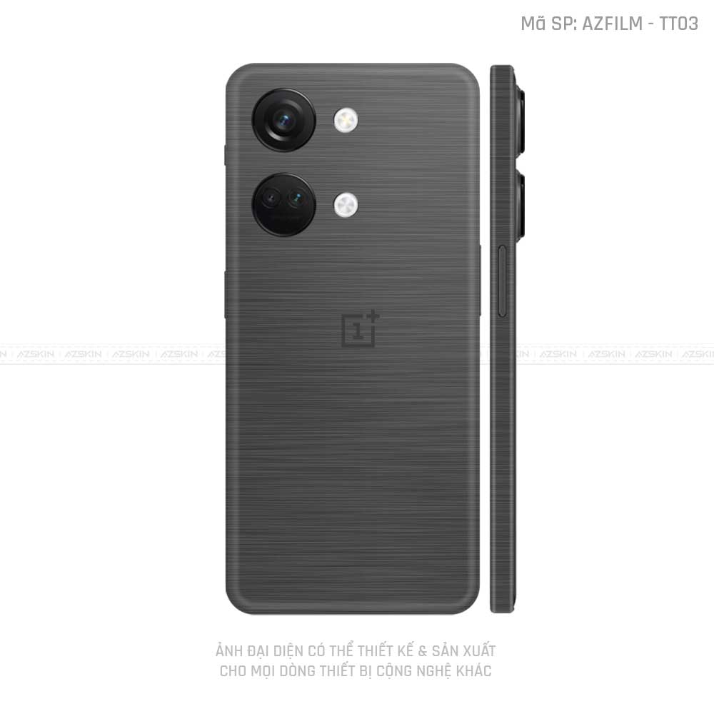 Dán Skin Oneplus Nord Series Vân Titan Xước Xám | TT03