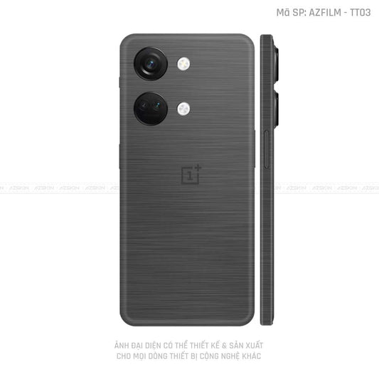 Dán Skin Oneplus Nord Series Vân Titan Xước Xám | TT03