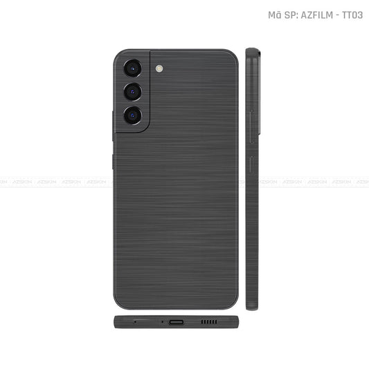 Dán Skin Galaxy S22 Series Vân Titan Xước Xám | TT03
