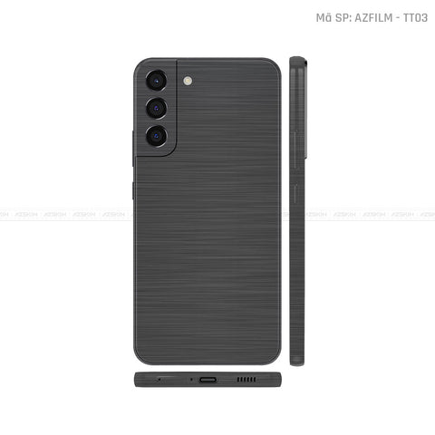 Dán Skin Galaxy S22 Series Vân Titan Xước Xám | TT03