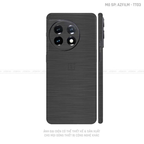 Dán Skin Oneplus 12 Series Vân Titan Xước Xám | TT03