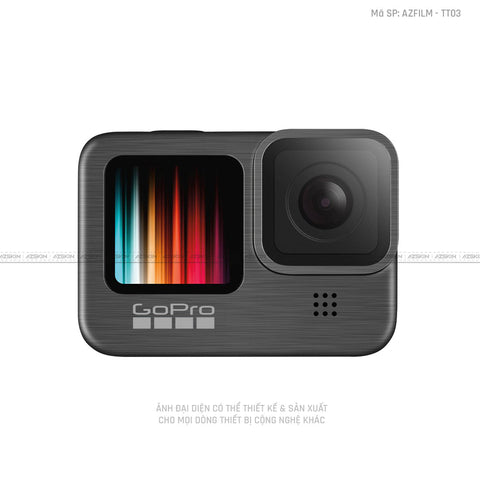 Dán Skin Máy Quay Gopro Vân Xước Titan