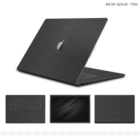 Dán Skin Macbook Vân Titan Xước Xám | AZFILM-TT03