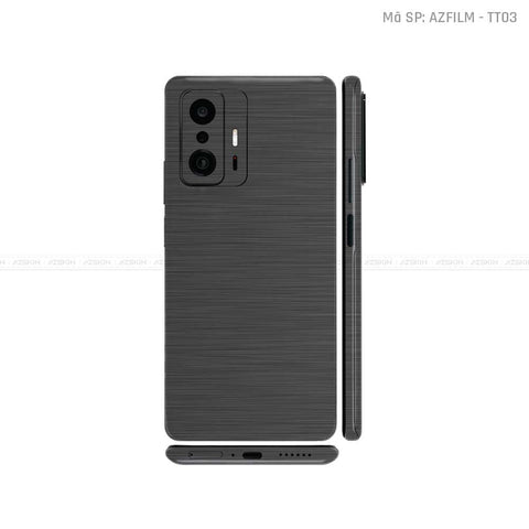 Dán Skin Xiaomi 11 Series Màu Xám Xước | TT03