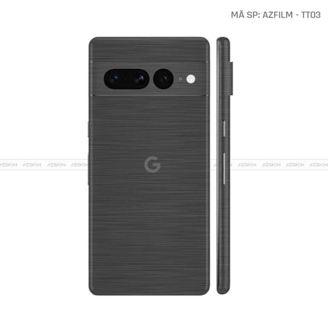 Dán Skin Google Pixel 8 Series Vân Titan Xước Xám | TT03