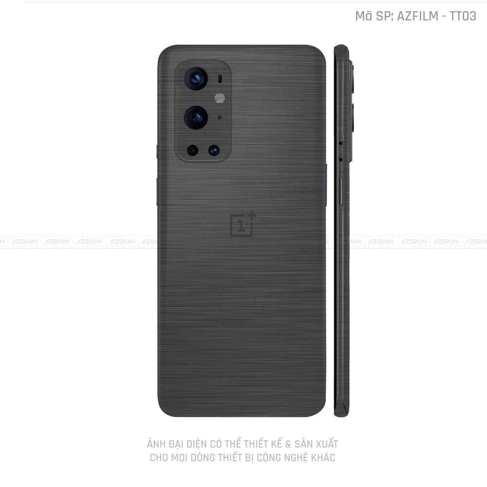 Dán Skin Oneplus 8/9 Series Vân Titan Xước Xám | TT03