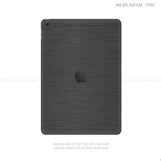 Dán Skin IPad Gen Series Vân Titan Xước Xám | TT03