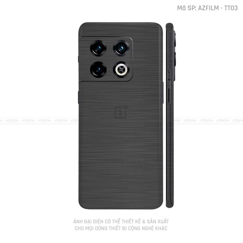 Dán Skin Oneplus 10 Series Vân Xước Titan Xám | TT03