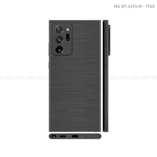 Dán Skin Galaxy Note 20 Series Vân Titan Xước Xám | TT03
