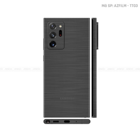 Dán Skin Galaxy Note 20 Series Vân Titan Xước Xám | TT03