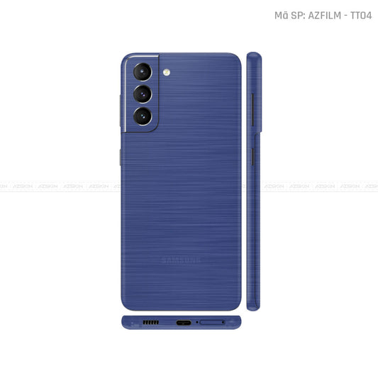 Dán Skin Galaxy S21 Series Vân Titan Xanh | TT04