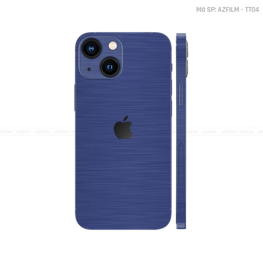 Dán Skin IPhone 14 Series Vân Xước Titan Xanh | TT04