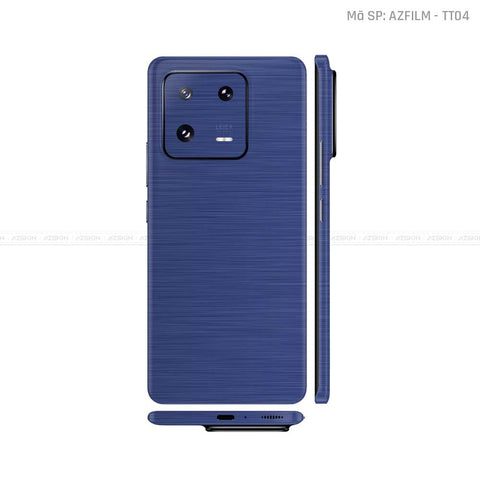 Dán Skin Xiaomi 13 Series Màu Xanh Xước | TT04