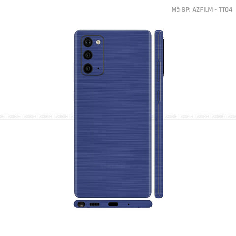 Dán Skin Galaxy Note 20 Series Vân Titan Xước Xanh | TT04