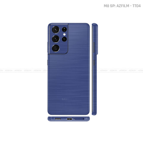 Dán Skin Galaxy S21 Series Vân Titan Xanh | TT04