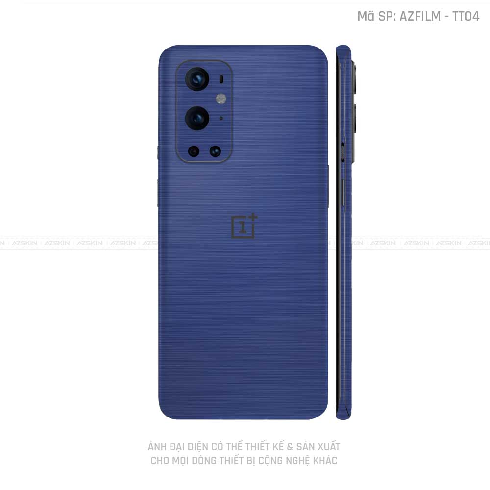 Dán Skin Oneplus 8/9 Series Vân Titan Xước Xanh | TT04